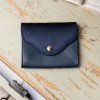 Minuit Sur Terre Virtuose Apple Leather Vegan Purse | Midnight Blue Accessories