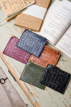 Minuit Sur Terre Accessories Vivace Vegan Leather Card Holder | Camel Croc 9 Minuit Sur Terre Accessories Vivace Vegan Leather Card Holder | Camel Croc