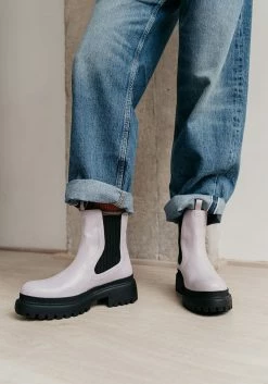 Mireia Playà Linda Napa Vegan Leather Boots | Lilac Shoes