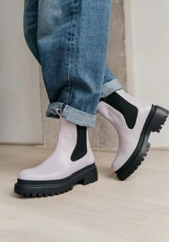 Mireia Playà Linda Napa Vegan Leather Boots | Lilac Shoes