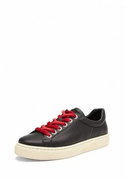 Mireia Playà Shoes Idris Recycled Vegan Leather Trainer | Black