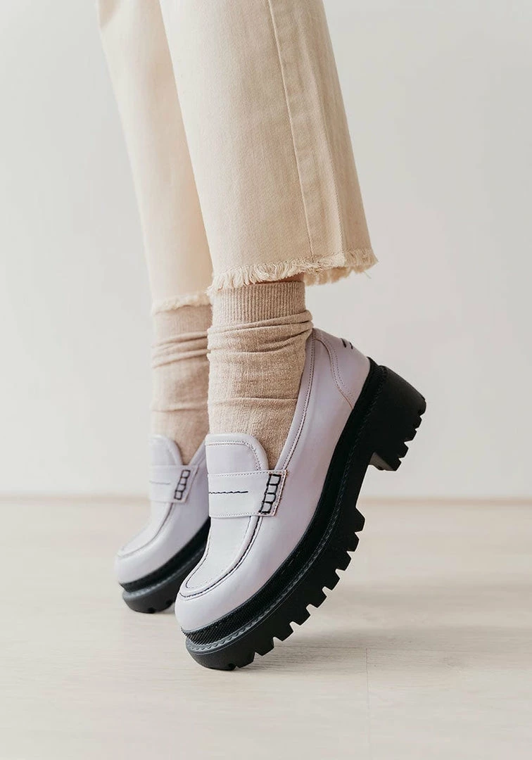 Mireia Playà Lucia Napa Vegan Leather Loafers | Lilac 5 Mireia Playà Lucia Napa Vegan Leather Loafers | Lilac