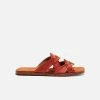 Mireia Playà Morgana Vegan Satin Slider Sandals | Terracotta Tile 2 Mireia Playà Morgana Vegan Satin Slider Sandals | Terracotta Tile