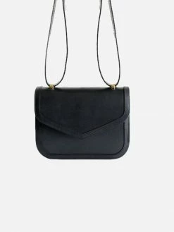 Modher Bags Maya Mirum® Leather Vegan Crossbody Bag | Black