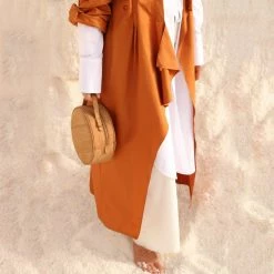 MURMALI Beta Handcrafted Cork Vegan Round Shoulder Bag | Natural