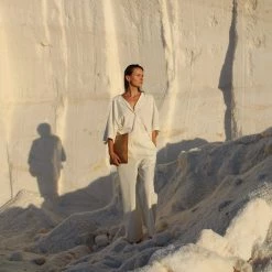 MURMALI Bags Delta Handcrafted Cork Vegan Large Clutch Pouch | Natural 13 MURMALI Bags Delta Handcrafted Cork Vegan Large Clutch Pouch | Natural