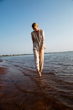 Neu Nomads Clothing Allie TENCEL™ Modal Vegan Silk Ankle Trousers | Multiple Colours