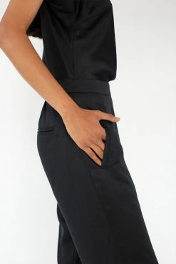 Neu Nomads Clothing Allie TENCEL™ Modal Vegan Silk Ankle Trousers | Multiple Colours