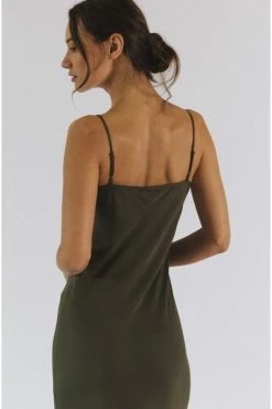 Neu Nomads Bias Cut Lightweight TENCEL™ Modal Vegan Silk Slip Dress | Multiple Colours Clothing