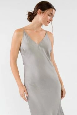 Neu Nomads Bias Cut Lightweight TENCEL™ Modal Vegan Silk Slip Dress | Multiple Colours Clothing