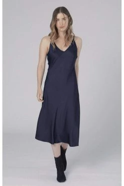 Neu Nomads Bias Cut Lightweight TENCEL™ Modal Vegan Silk Slip Dress | Multiple Colours Clothing