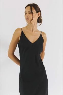 Neu Nomads Bias Cut Lightweight TENCEL™ Modal Vegan Silk Slip Dress | Multiple Colours Clothing