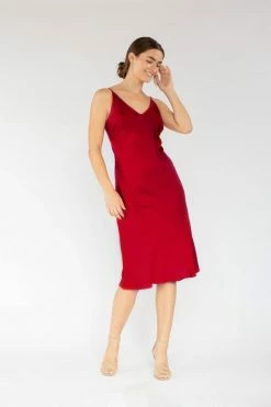 Neu Nomads Bias Cut Lightweight TENCEL™ Modal Vegan Silk Slip Dress | Multiple Colours Clothing