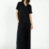 Neu Nomads Clothing Cropped TENCEL™ Vegan Silk Palazzo Trousers | Multiple Colours