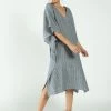 Neu Nomads Clothing V-Neck Formentera Linen Kaftan | Multiple Colours 1 Neu Nomads Clothing V-Neck Formentera Linen Kaftan | Multiple Colours
