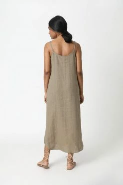 Neu Nomads Clothing Easy Linen Vegan Slip Dress | Multiple Colours