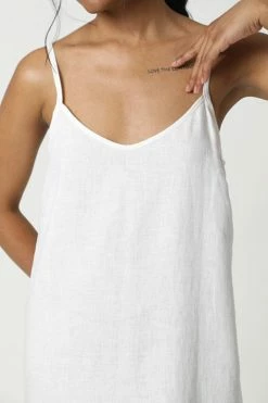 Neu Nomads Clothing Easy Linen Vegan Slip Dress | Multiple Colours
