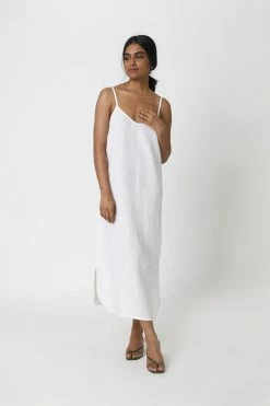 Neu Nomads Clothing Easy Linen Vegan Slip Dress | Multiple Colours