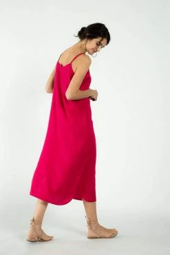 Neu Nomads Clothing Easy TENCEL™ Vegan Silk Slip Dress | Multiple Colours