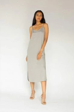 Neu Nomads Clothing Easy TENCEL™ Vegan Silk Slip Dress | Multiple Colours