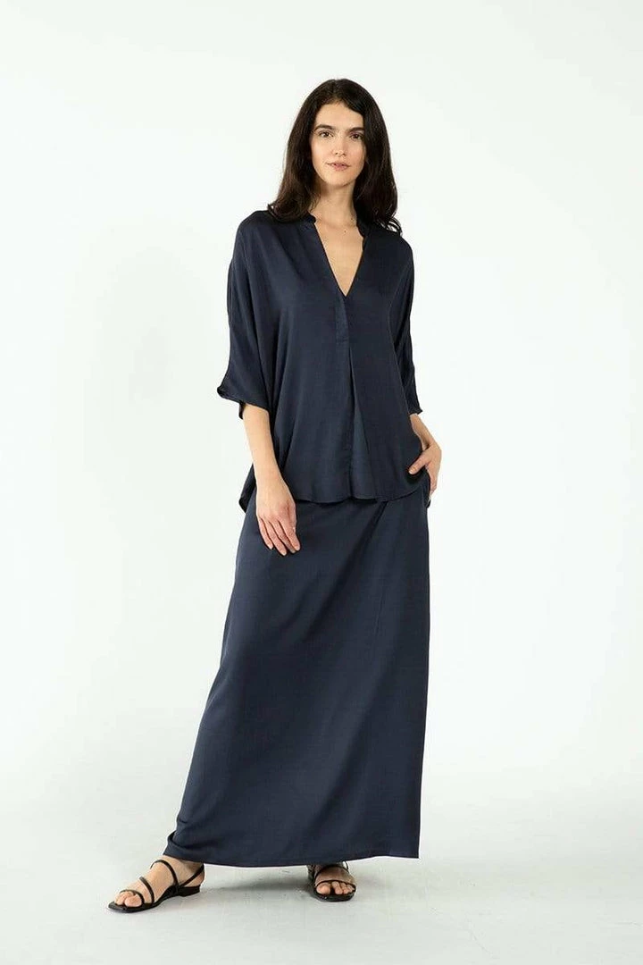 Neu Nomads Kerala TENCEL™ Modal 3/4 Sleeve V-Neck Blouse | Multiple Colours 13 Neu Nomads Kerala TENCEL™ Modal 3/4 Sleeve V-Neck Blouse | Multiple Colours