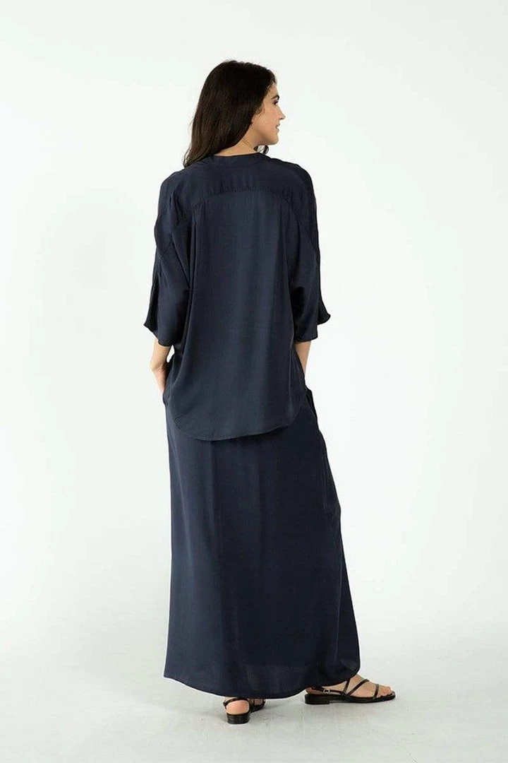 Neu Nomads Kerala TENCEL™ Modal 3/4 Sleeve V-Neck Blouse | Multiple Colours 14 Neu Nomads Kerala TENCEL™ Modal 3/4 Sleeve V-Neck Blouse | Multiple Colours