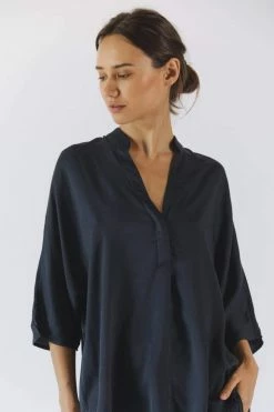 Neu Nomads Kerala TENCEL™ Modal 3/4 Sleeve V-Neck Blouse | Multiple Colours 39 Neu Nomads Kerala TENCEL™ Modal 3/4 Sleeve V-Neck Blouse | Multiple Colours