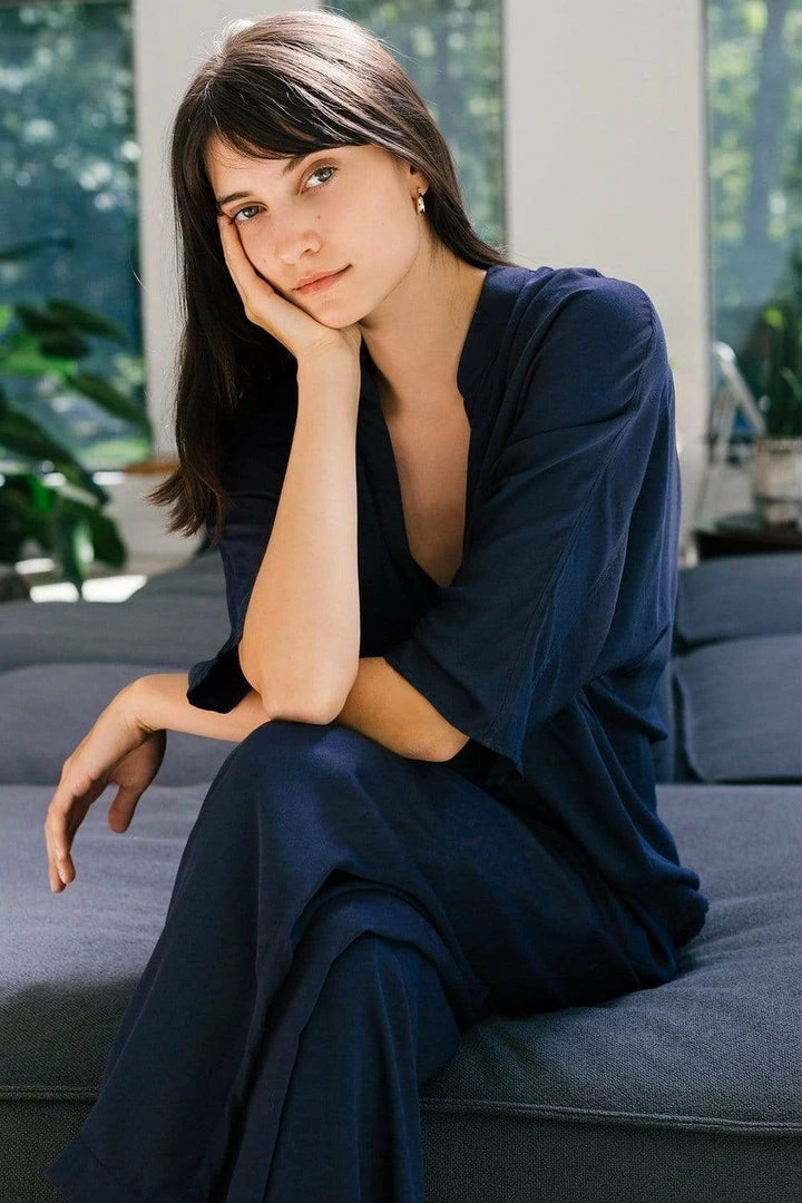 Neu Nomads Kerala TENCEL™ Modal 3/4 Sleeve V-Neck Blouse | Multiple Colours 12 Neu Nomads Kerala TENCEL™ Modal 3/4 Sleeve V-Neck Blouse | Multiple Colours