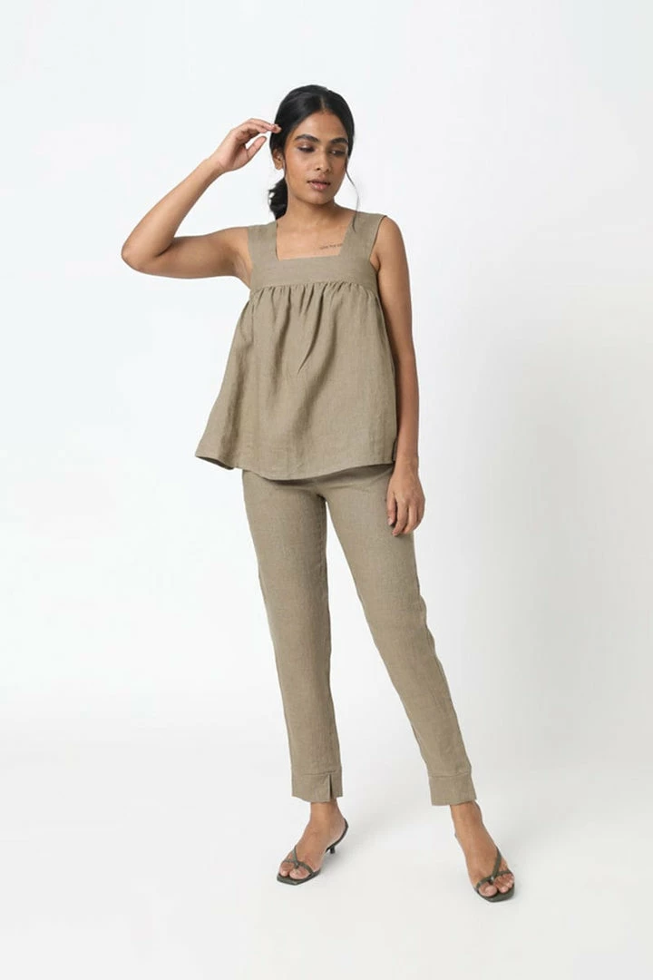 Neu Nomads La Jolla Sleeveless Linen Pullover Top | Multiple Colours Clothing 9 Neu Nomads La Jolla Sleeveless Linen Pullover Top | Multiple Colours Clothing