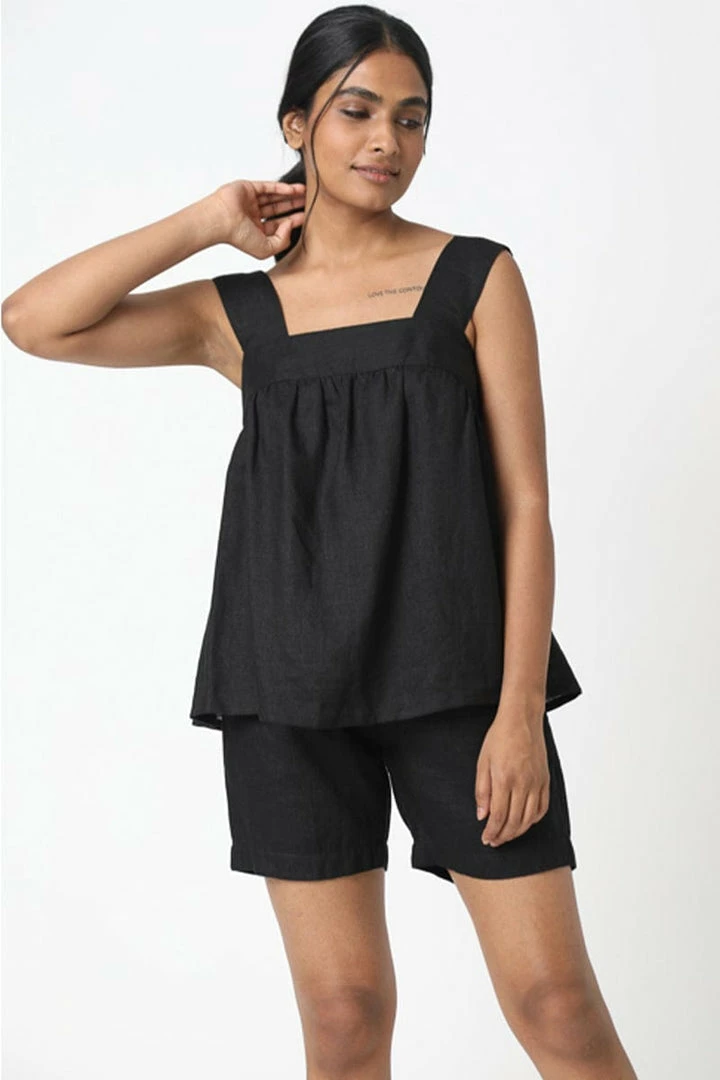 Neu Nomads La Jolla Sleeveless Linen Pullover Top | Multiple Colours Clothing 4 Neu Nomads La Jolla Sleeveless Linen Pullover Top | Multiple Colours Clothing