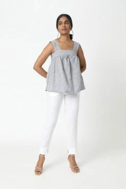 Neu Nomads La Jolla Sleeveless Linen Pullover Top | Multiple Colours Clothing 35 Neu Nomads La Jolla Sleeveless Linen Pullover Top | Multiple Colours Clothing