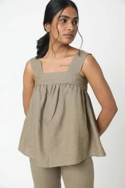 Neu Nomads La Jolla Sleeveless Linen Pullover Top | Multiple Colours Clothing 31 Neu Nomads La Jolla Sleeveless Linen Pullover Top | Multiple Colours Clothing