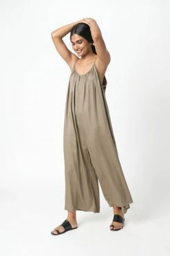 Neu Nomads Madeira TENCEL™ Vegan Silk Jumpsuit | Multiple Colours Clothing