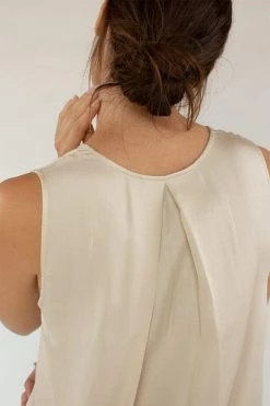 Neu Nomads Madge TENCEL™ Modal Vegan Silk Sleeveless Blouse | Multiple Colours