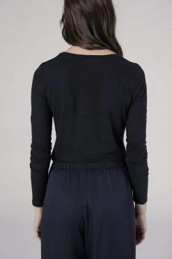 Neu Nomads Organic Cotton & SeaCell™ Long Sleeve Crewneck Tee | Multiple Colours Clothing