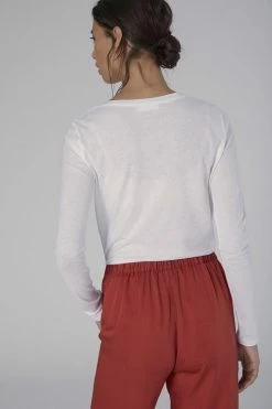 Neu Nomads Organic Cotton & SeaCell™ Long Sleeve Crewneck Tee | Multiple Colours Clothing