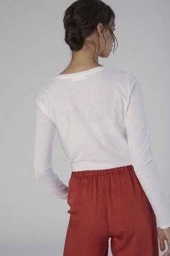 Neu Nomads Organic Cotton & SeaCell™ Long Sleeve Crewneck Tee | Multiple Colours Clothing