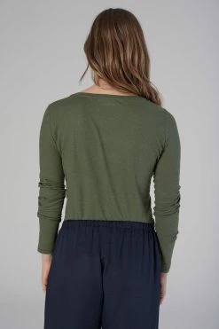 Neu Nomads Organic Cotton & SeaCell™ Long Sleeve Crewneck Tee | Multiple Colours Clothing