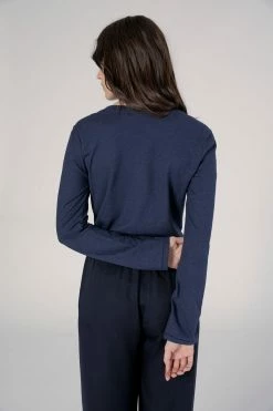 Neu Nomads Organic Cotton & SeaCell™ Long Sleeve Crewneck Tee | Multiple Colours Clothing