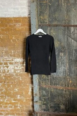 Neu Nomads Organic Cotton & SeaCell™ Long Sleeve Crewneck Tee | Multiple Colours Clothing