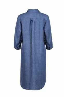 Neu Nomads Petra Long Sleeve Linen Shirt Dress | Chambray Clothing 14 Neu Nomads Petra Long Sleeve Linen Shirt Dress | Chambray Clothing