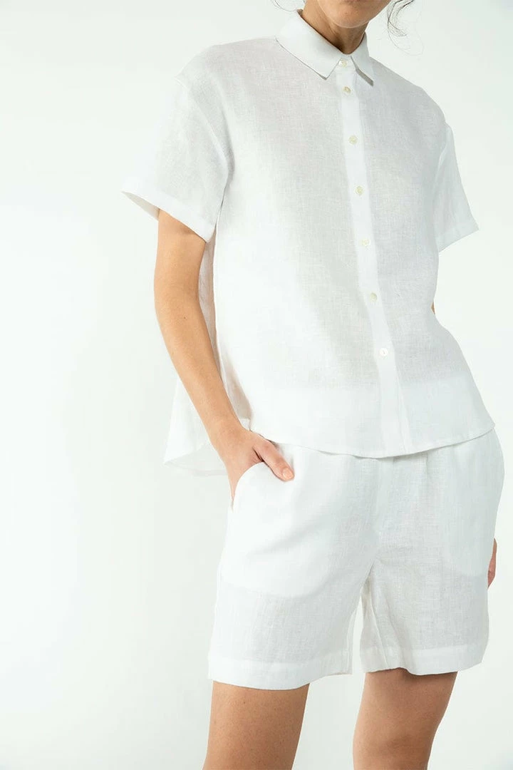 Neu Nomads Riga Linen Pull On Shorts | Multiple Colours 19 Neu Nomads Riga Linen Pull On Shorts | Multiple Colours