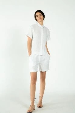Neu Nomads Riga Linen Pull On Shorts | Multiple Colours 43 Neu Nomads Riga Linen Pull On Shorts | Multiple Colours