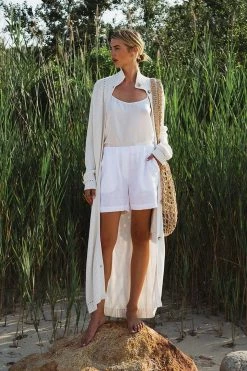 Neu Nomads Riga Linen Pull On Shorts | Multiple Colours 42 Neu Nomads Riga Linen Pull On Shorts | Multiple Colours