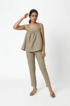 Neu Nomads Tyler Linen Pull On Trousers | Multiple Colours