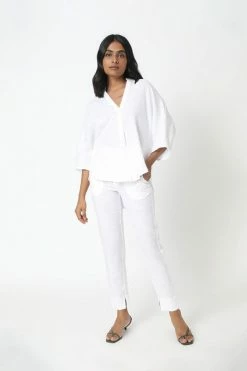 Neu Nomads Tyler Linen Pull On Trousers | Multiple Colours