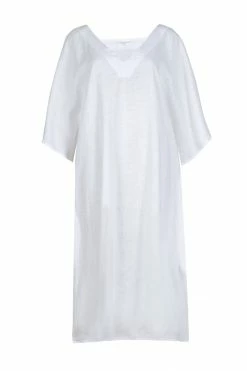 Neu Nomads Clothing V-Neck Formentera Linen Kaftan | Multiple Colours