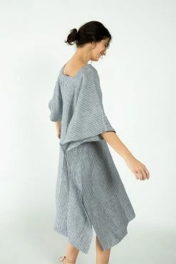 Neu Nomads Clothing V-Neck Formentera Linen Kaftan | Multiple Colours