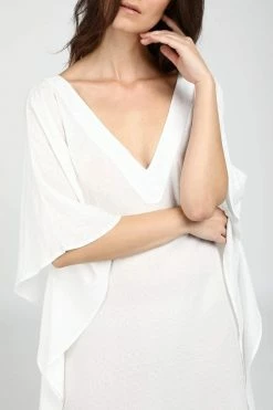 Neu Nomads Clothing Sayulita TENCEL™ Vegan Silk V-Neck Kaftan | Multiple Colours