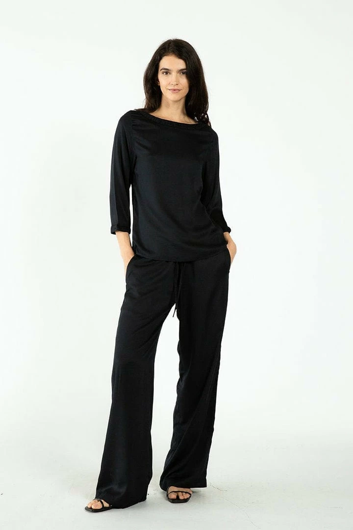 Neu Nomads Wide Leg TENCEL™ Vegan Silk Palazzo Trousers | Multiple Colours 9 Neu Nomads Wide Leg TENCEL™ Vegan Silk Palazzo Trousers | Multiple Colours